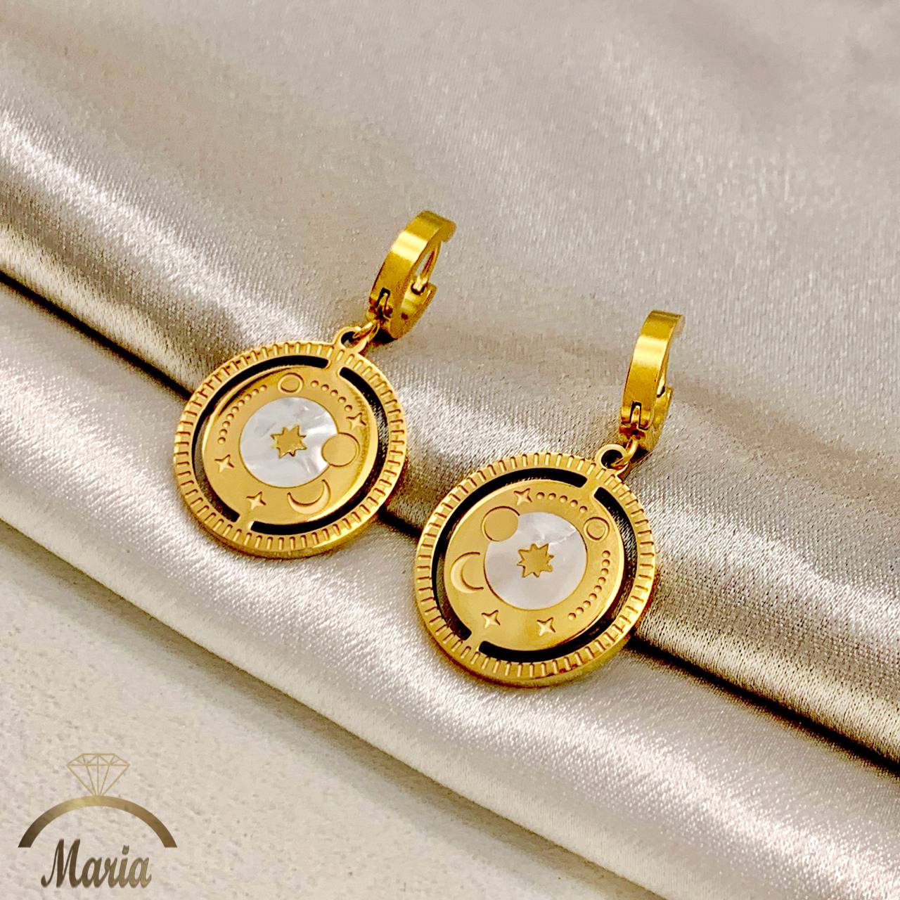 حلق ستانلس جولد عيار ٣١٦❣️👀